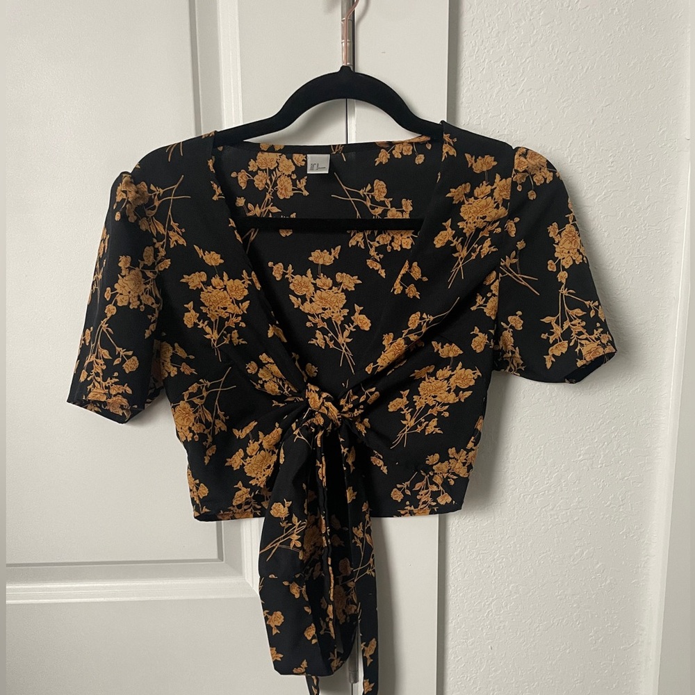 Wrap Crop Top - image 1